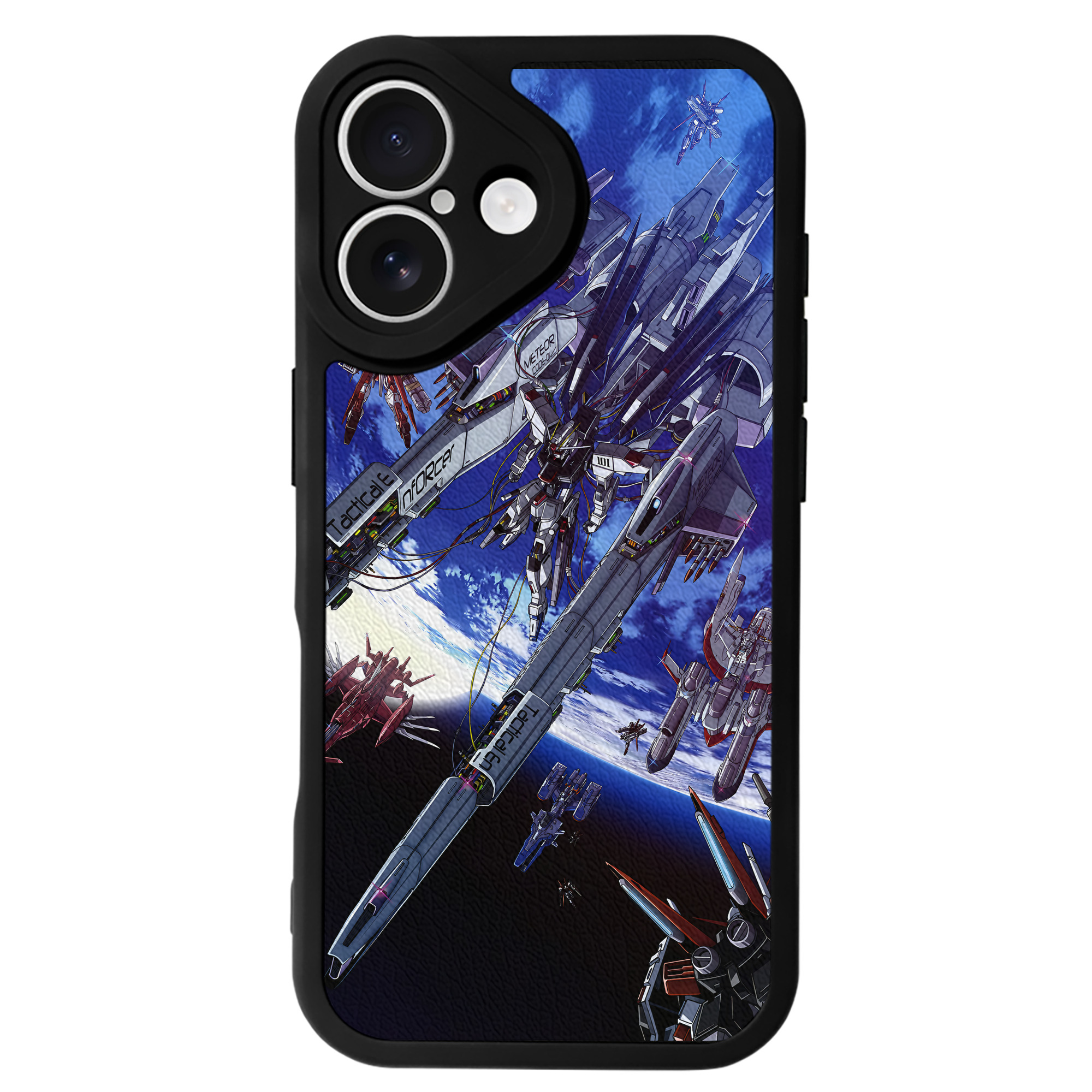 （画像用） 機動戦士ガンダム Mobile Suit Gundam 【iPhone 16シリーズ対応】シリコンスマホケース（レザー調） 材質：シリコン